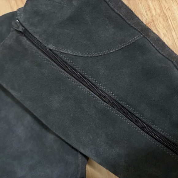 Target Women's Black Suede Winter Boots - Picture 7 of 10